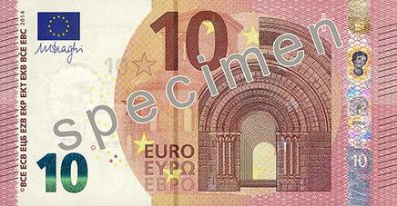 Будьте готовы: в оборот выпускают новые 10-евровые купюры