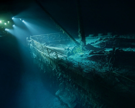 "National Geographic": Новые фотографии "Титаника"