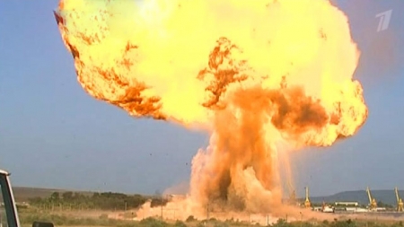 Мощный взрыв газа в Болгарии