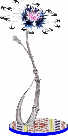 Кинетическую скульптуру «Василёк» от Ида-Вирумааского центра профессионального образования откроют и в Йыхви